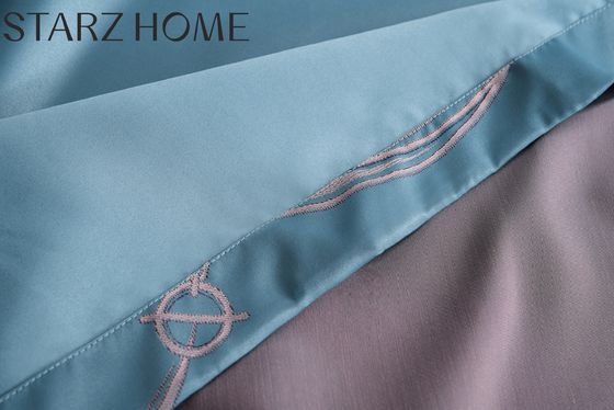 300TC Viscose Cotton Jacquard 4Pcs Συστήματα κρεβατιού για άνετη εμπειρία ύπνου