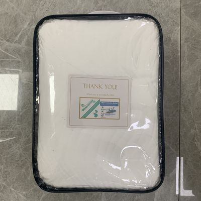 100% υφάσματα από πολυεστέρα Λευκό Dropshipping Αδιάβροχο 3D στρώμα αέρα καλύπτης στρώματος κρεβατιού