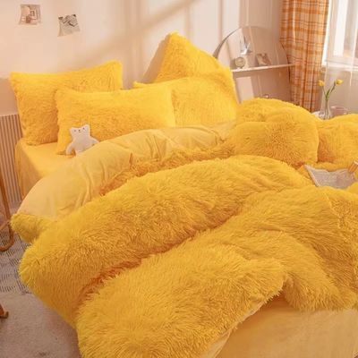 Home Hotel Queen Size στρώμα κρεβατιού με σατέν φούστα και βαμβακερό βελούδο κάλυμμα