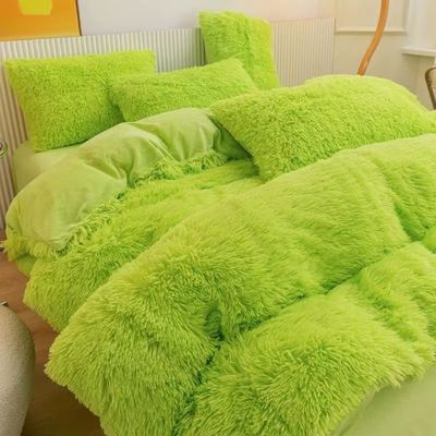 Home Hotel Queen Size στρώμα κρεβατιού με σατέν φούστα και βαμβακερό βελούδο κάλυμμα