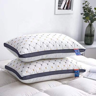 1.5-2 Kg Hilton Pillow Double Line Custom και Soft ξενοδοχειακά μαξιλάρια κρεβατιού για καλές εκπτώσεις
