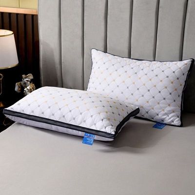 1.5-2 Kg Hilton Pillow Double Line Custom και Soft ξενοδοχειακά μαξιλάρια κρεβατιού για καλές εκπτώσεις
