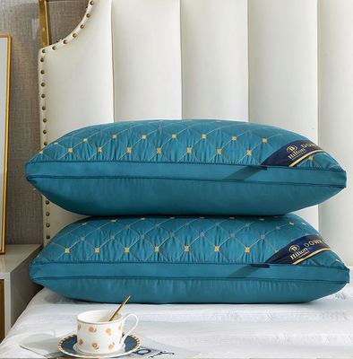 1.5-2 Kg Hilton Pillow Double Line Custom και Soft ξενοδοχειακά μαξιλάρια κρεβατιού για καλές εκπτώσεις