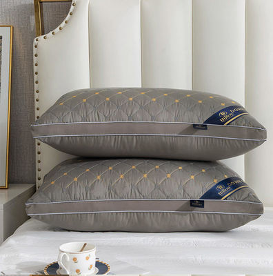 1.5-2 Kg Hilton Pillow Double Line Custom και Soft ξενοδοχειακά μαξιλάρια κρεβατιού για καλές εκπτώσεις