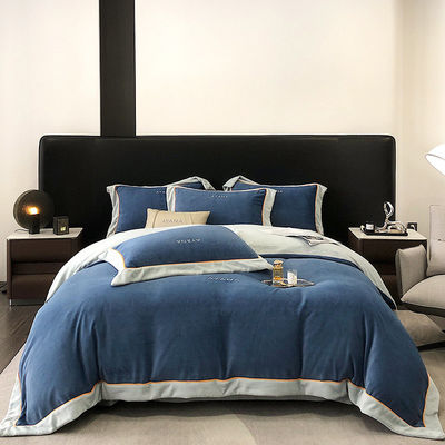 Απολαύστε την απόλυτη άνεση με King Size Decor Set Luxurious Cotton Velvet Bed Linen