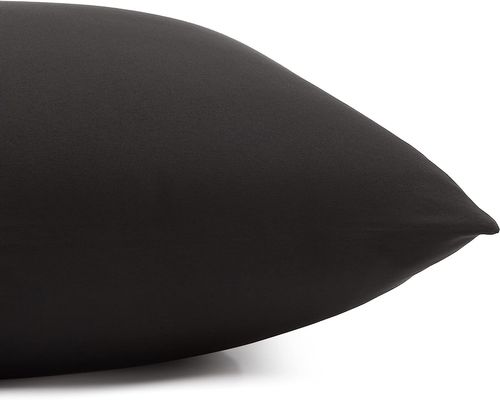 Πλέσιμο Super Soft Microfiber 4 τεμάχια στρώμα κρεβατιού με βαθιές τσέπες Queen Black Solid